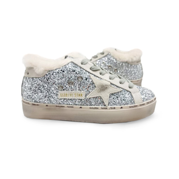 Унисекс зимние кроссовки Golden Goose Superstar Winter Grey
