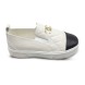 Женские слипоны Chanel Slip-ons Leather White