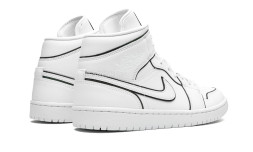 Nike Air Jordan 1 Mid Iridescent Reflective White (W)