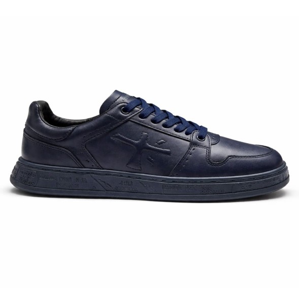 Мужские кроссовки Premiata Low Leather Full Navy
