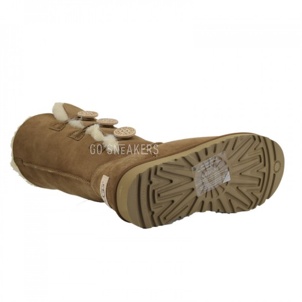 Женские высокие угги с пуговицами Tall Bailey Button Triplet II Chestnut