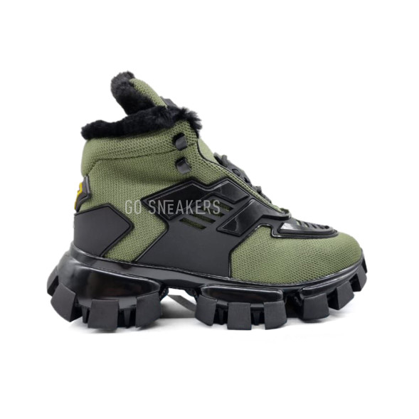 Унисекс кроссовки Prada Cloudbust Thunder Black/Khaki