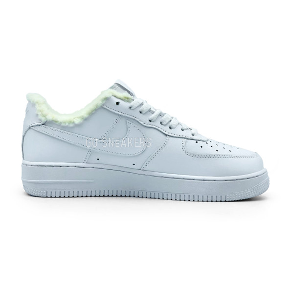 Унисекс зимние кроссовки Nike Air Force 1 Full White Winter