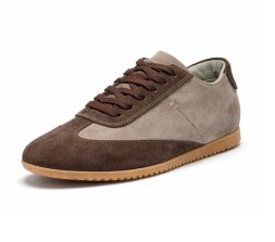 The Row Suede Sneakers Grey/Beige