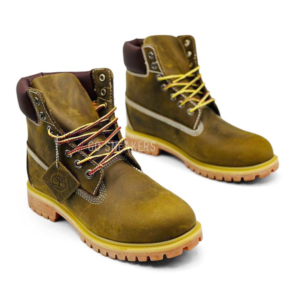 Мужские зимние ботинки Timberland 6 Inch Premium Boot Brown Winter