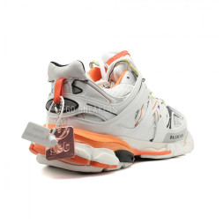 Balensiaga Track Trainer White Orange