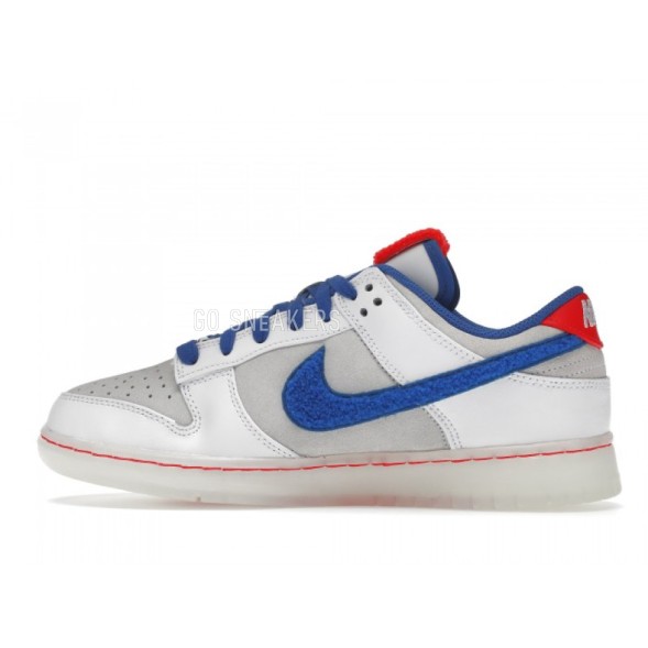 Унисекс кроссовки Nike Dunk Low Retro Prm Year Of The Rabbit White Crimson Varsity Royal