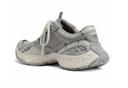 Balenciaga Stapler Sneaker Beige Grey