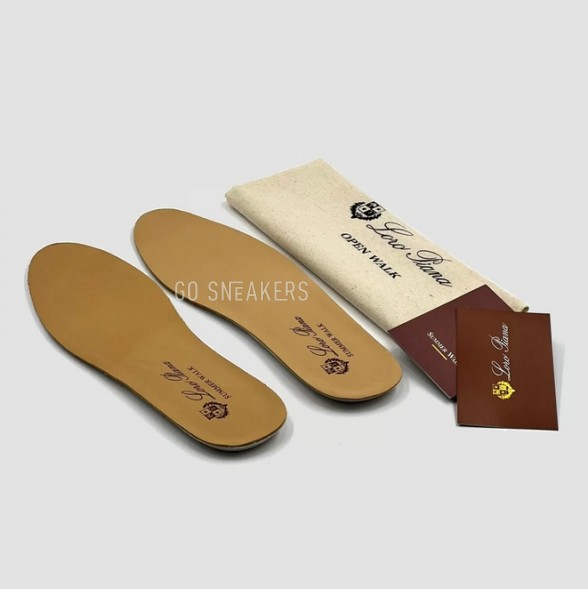 Женские ботинки Loro Piana Open Walk Grey Blue