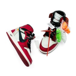 Nike Air Jordan 1 Mid Off Unisex Red