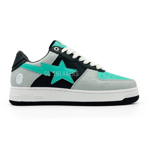Мужские кроссовки Bathing Apg Bape Sta Man Grey Black Green