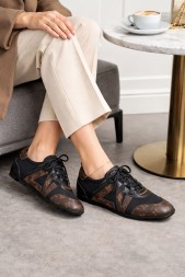 Louis Vuitton Sneakerina German Army Brown/Black