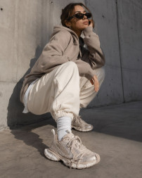 Balenciaga 3XL Sneaker Worn-Out - Taupe