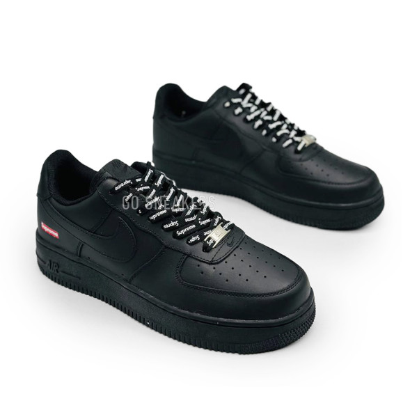 Мужские кроссовки Nike Air Force 1 Low Supreme Total Black