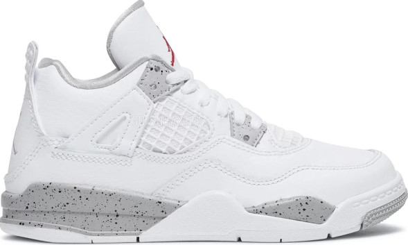 Унисекс кроссовки Nike Air Jordan 4 Retro PS &amp;#039;White Oreo&amp;#039;