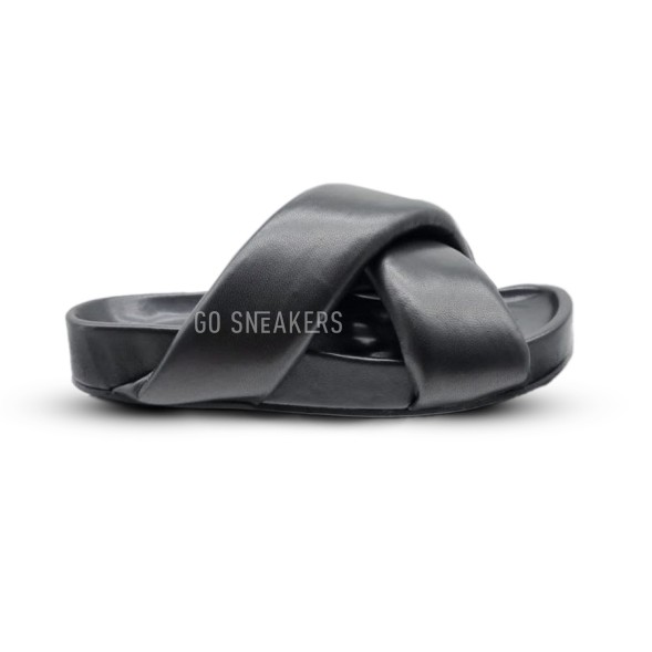 Женские шлепки JW Anderson Flip-flops Leather Black