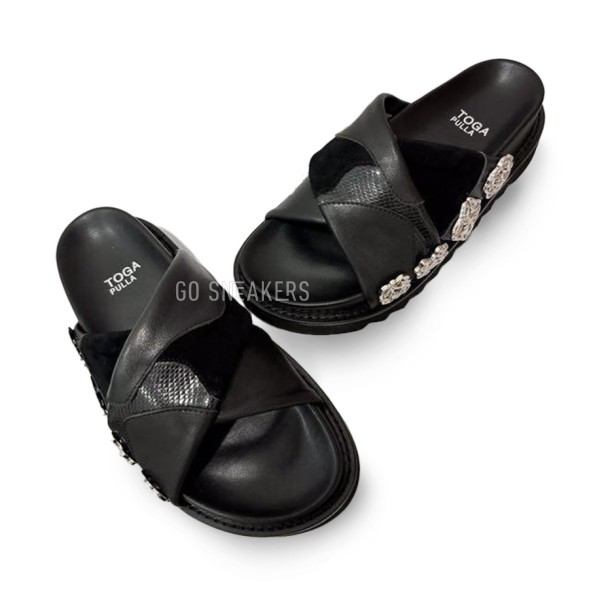 Женские шлепки Toga Pulla Flip-flop Black
