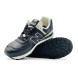 Унисекс кроссовки New Balance 574 Leather Black/White