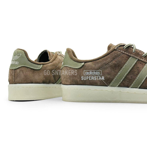 Женские кроссовки Adidas Superstar &amp;#039;Earth Strata Olive&amp;#039;